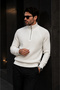 Men's Half-Zip Sweater - 2