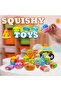 random 12pcs 12pcs Mini Squeeze Toys, School and Birthday Gift Pack with Various Food &Fries Slow-Ri - 3