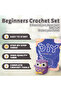 YAMAXIN 1PC DIY Crochet Kit for Beginners - Easy Craft Tool Set with Owl Theme Knitting Arts & Cr... - 4