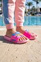 Girl's Summer Pu Suitable for Wet Floor Home Bathroom Garden Pool Slippers