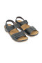 Summer Women's Faux Leather Velcro Adjustable Sandals - 4