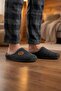 Men's Winter Felt Removable Insole Comfortable Home Garden Gondola Slippers