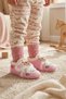 Baby Girl Winter Velcro Adjustable Daily School Nursery Slippers Shoes