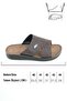 Summer Men's Faux Leather Comfortable Sole Casual Slippers - 3
