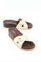 Summer Faux Leather High Heel Women's Daily Slippers - 2