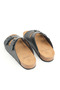 Gemo Summer Comfortable Sole Two Buckle Adjustable Faux Leather Daily Men's Slippers - 5