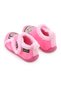 Winter Girls' Comfortable Sole Velcro Adjustable Home School Nursery Slippers Shoes - 5