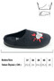 Women's Winter Pu Comfortable Sole Embroidered Design Home Garden Slippers - 3