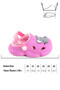 Girl's Winter Eva Plush Inside Home Garden Nursery Slippers Sandals - 3