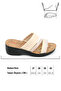 Summer Women's High Heel Anatomical Comfortable Sole Daily Slippers - 3