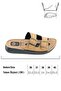 Women's Summer Pu Bottom Sole Artificial Leather Two Buckle Adjustable Insole Anatomical Four Point Yast - 3