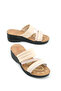 Summer Women's High Heel Anatomical Comfortable Sole Daily Slippers - 2