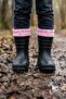 Girl's Winter Eva Low-Rise Elastic Silent Sole Snow Boots