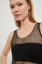 Armalife 2801 Transparent Silvery Women's Bluz - 2