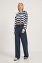 Women's Loose Wide Leg Loose Soft Smoked Baggy Sweatpants - 2