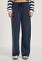 Women's Loose Wide Leg Loose Soft Smoked Baggy Sweatpants - 3