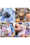 6 Sets 300 Sheets Washi Stickers for Journaling, Nature Travel Dream Vintage Aesthetic Scrapbook ... - 5