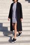 Women's Sneakers Thick Sole Lace-Up Sports Shoes Sifaz Black - 4