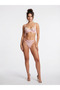Women's Bra Set Lace Heart Underwire Non-Padded Double Strap Adjustable Panties Set R1013603 - 3