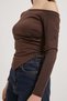 Armalife 1499 low shoulder skirt asymmetric flexible women blouse - 3