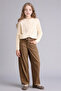 Baggy Fit Gabardine Trousers Girls G7732A826Sp - 2