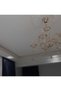 Wall Decoration 60's Maze Border Gold Plexiglass for Living Room, Office and Entrance |   9X9 cm - 6