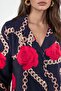 Msn Floral Patterned Crepe Buttoned Shirt - 4