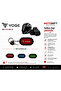 Chain Detailed Keychain I Red - White for Voge Compatible Brand Motorcycles