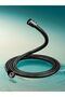 150cm 1pc Black Stainless Steel Shower Hose, Universal G 1/2" Connection, Explosion-proof Rain Showe - 8