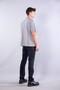 4051 buttoned collared self-striped t-shirt - 6