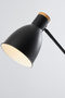 Marmo Wooden Detailed Black Study Table Lamp - 2