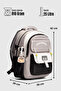 Ççs 51939 School Backpack Student Daily Travel Holiday Sports Walking Trip Gray - 6