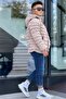 Boy's Detachable Hooded, Densely Stitched Nova Fabric Winter Puffer Coat Km4016 - 4