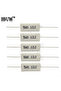 0.1 ohm 10PCS 5W Cement resistance 0.1 ~ 10k ohm 0.33R 1R 10R 100R 0.22 0.33 1 10 100 1K 10K ohm Cem