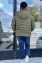 Boy's Detachable Hooded, Densely Stitched Nova Fabric Winter Puffer Coat Km4016 - 3