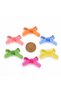 50 pc Transparent Acrylic Beads Bowknot Mixed Color 20x34x5.5mm Hole: 1.8m - 2
