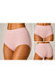 Yildiz Çamaşir 6-Pack Premium 100% Cotton Jacquard Heart Patterned High Waist Women's Bato Panties