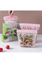 S white Sealed Bag Food Grade Plastic Bag Self-sealing Thickened Refrigerator Storage and Freezing S