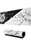 40x90cm Black and White Cherry Blossom Gaming Mouse Pad 900x400 XL Extended Large Mouse Mat Desk Pad