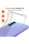 For Galaxy A55 Clear Phone Case For A56 A36 A26 A55 Soft TPU Silicone Cover On A35... - 2