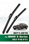 Wiper LHD Front Wiper Blades For BMW 5 Series F07 F10 F11 2011 - 2016 Windshield Windscreen Windo... - 8
