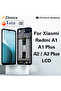 شاشة عرض أصلية سوداء بإطار مقاس 6.52 بوصة لهاتف Redmi A1 Plus (رقم الموديل A1+ 220733SFG) - شاشة LCD تعمل باللمس - 7