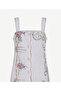 Straight Square Neck Strap Dress - 6