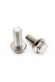 10PCs M6x20mm 2/5/10pcs Flange Head Bolt Hexagon Hex Head with Serrated Washer Cap Screw M5 M6 M8 M1 - 5