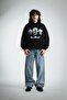 Triple Angels Oversize Men's Hoodie - 2