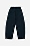 بنطلون رياضي رجالي بقصة واسعة، مع مشدّ سفلي قابل للتعديل، باللون الكحلي - 5