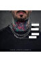40cm 8mm Chunky Bevelled Cable Link Chain Necklace Stainless Steel Grunge Jewelry Punk Gothic Neckla - 5