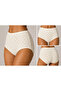 Yildiz Çamaşir 6-Pack Premium 100% Cotton Jacquard Heart Patterned High Waist Women's Bato Panties