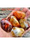 150-200g sardonyx palm Random Natural Sardonyx Palm, Natural Polished Agate Palm Stone, Healing Crys - 6