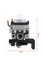 16100-Z0H-825 Carburetor Carb Carb Carburetor Carb Replaces for Honda GX25 GX35 16100-Z0H-053 - 7